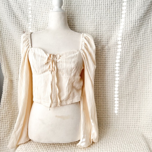 Forever 21 Tops - Forever 21 Cream Blouse